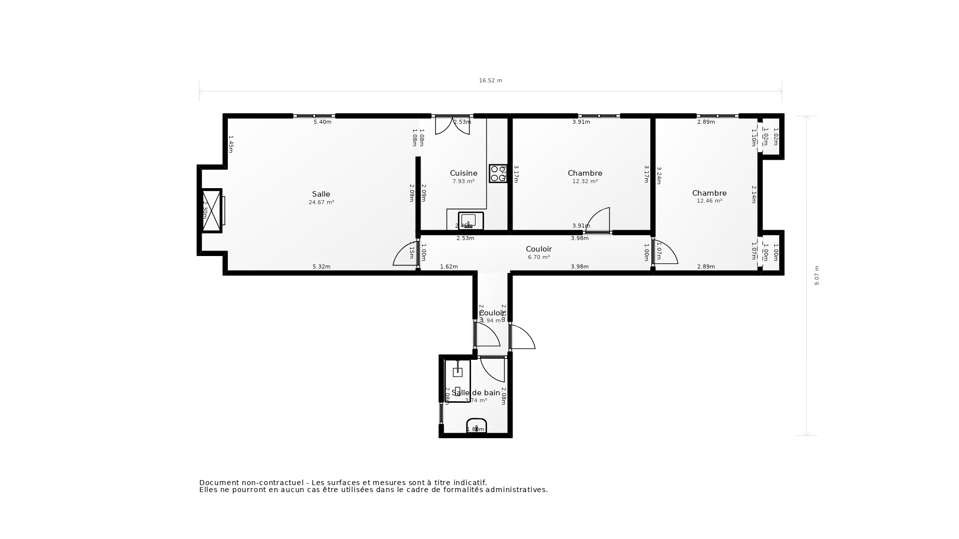 Vente Appartement CONCARNEAU - 3 pièces - 70 m² - (29900)