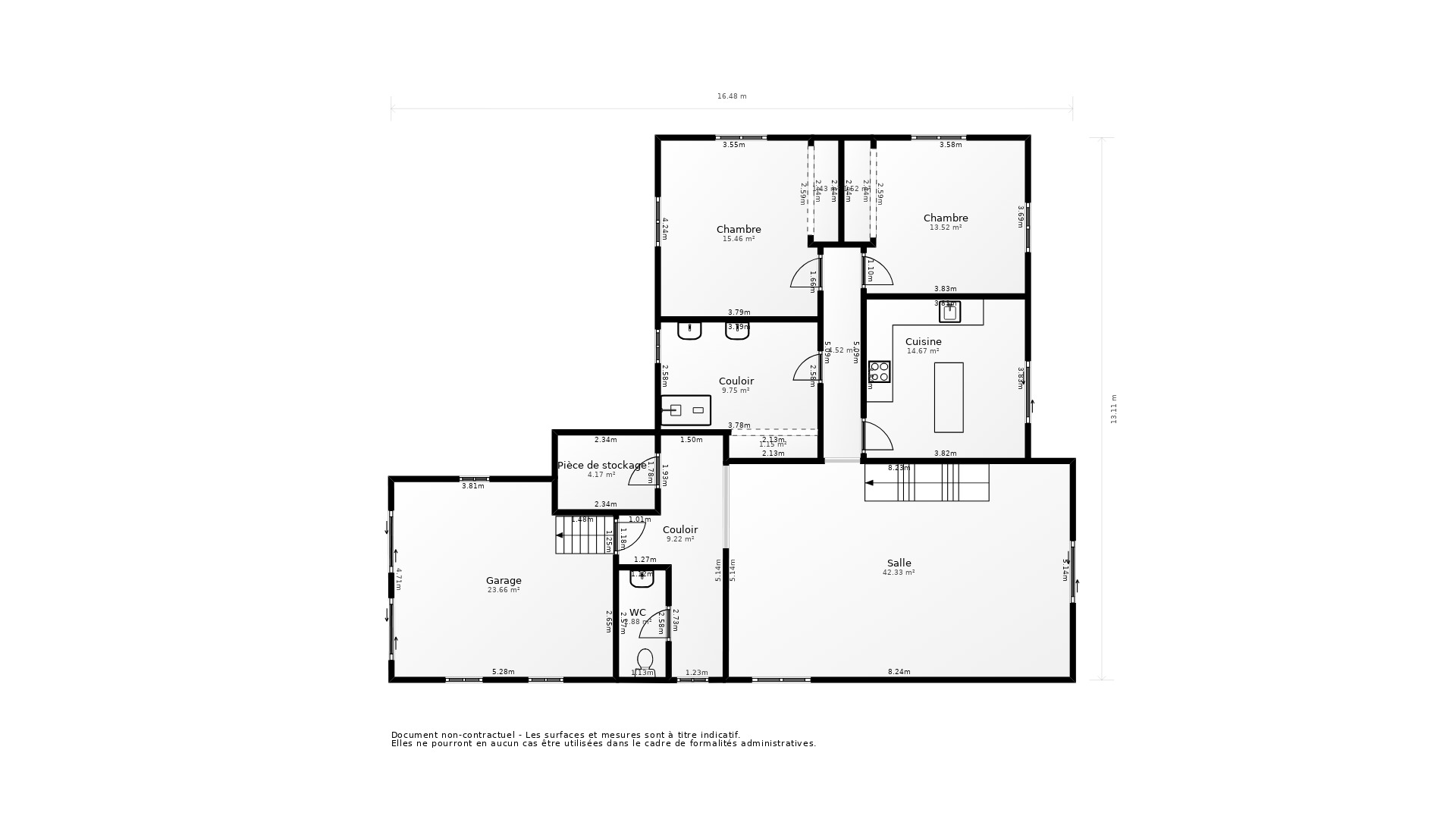 Vente Maison CASTELSARRASIN - 4 pièces - 142 m² - (82100)