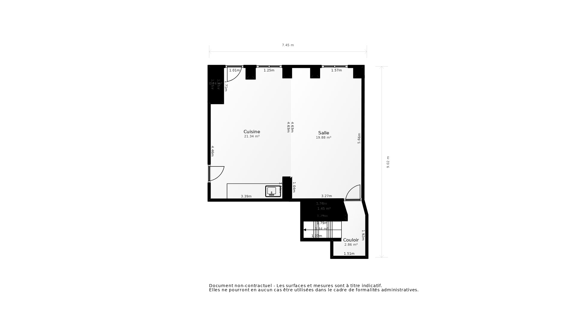 Vente Maison ST EPAIN - 3 pièces - 91 m² - (37800)