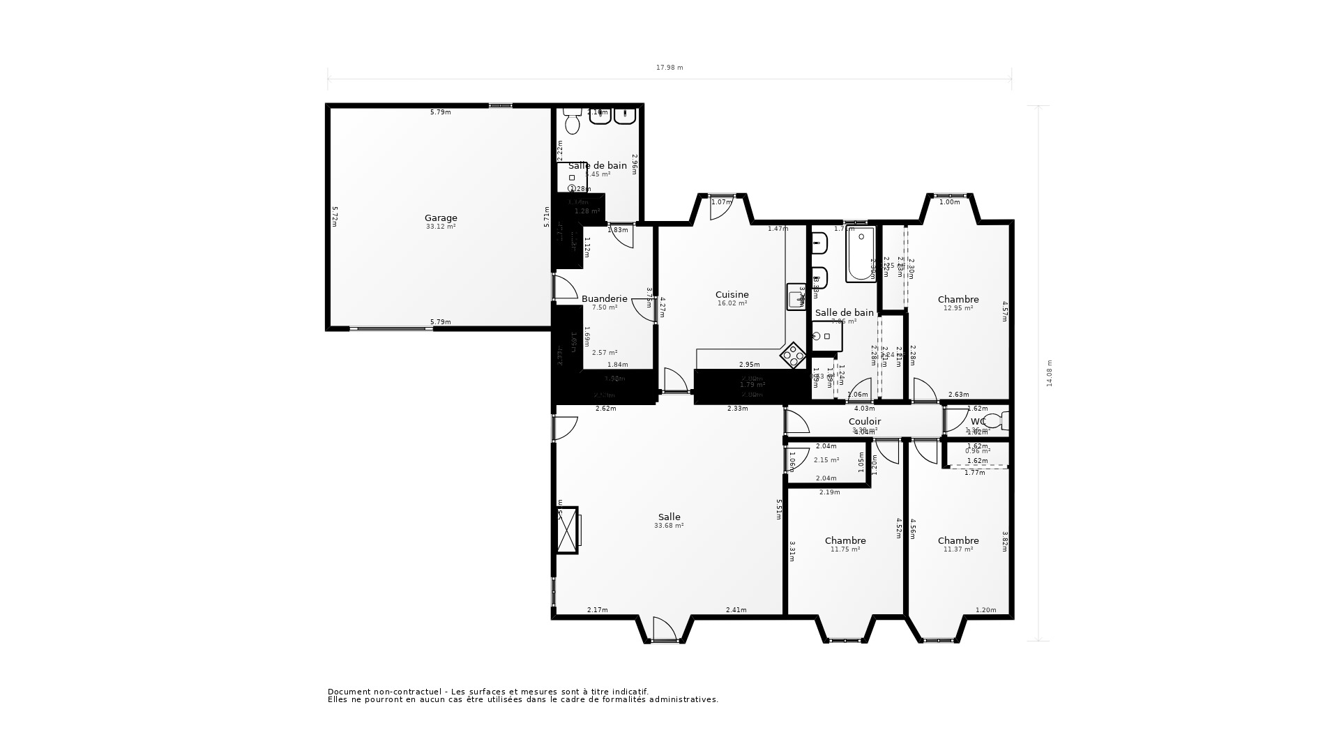 Vente Maison DOUZILLAC - 4 pièces - 120 m² - (24190)