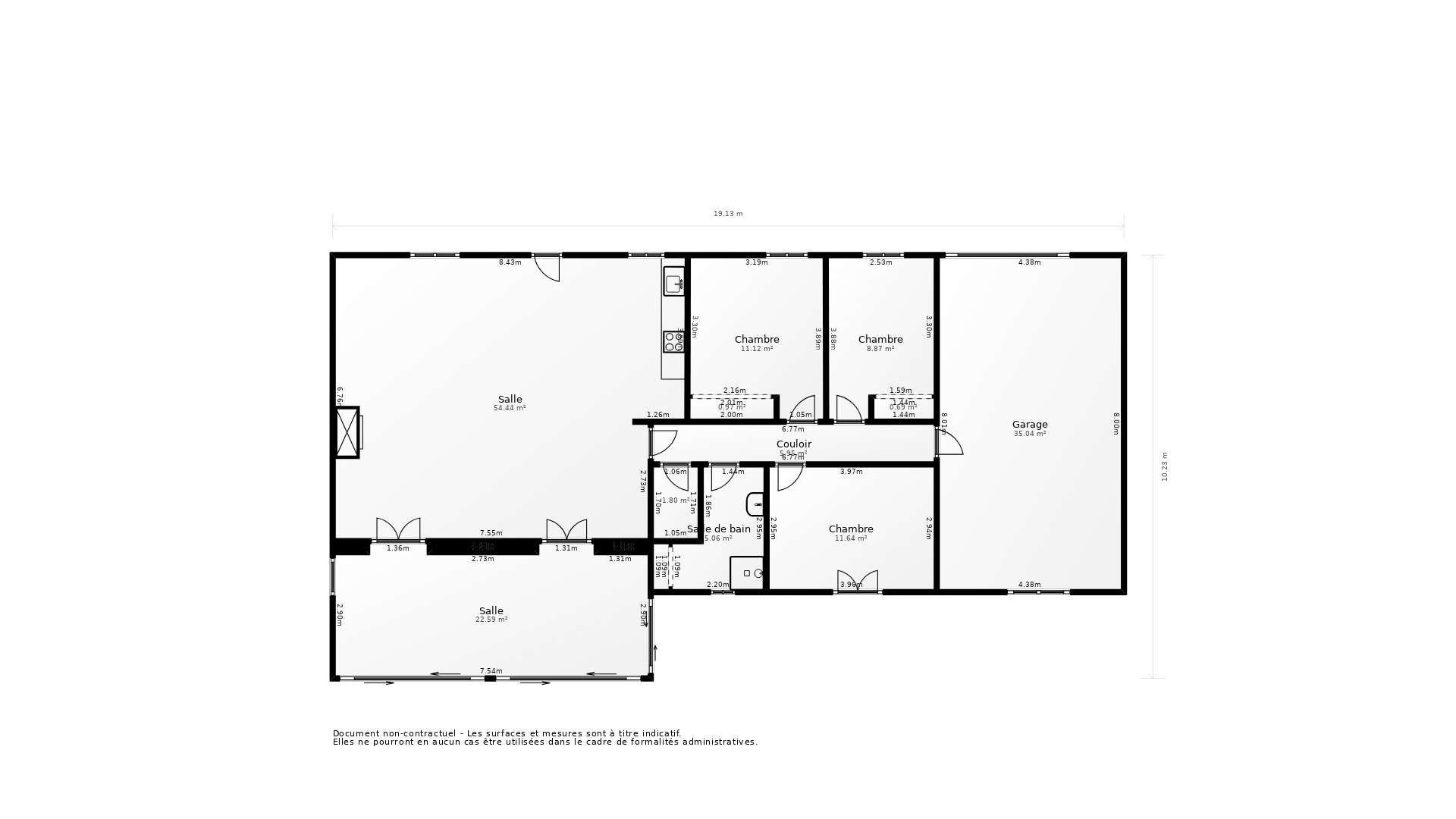 Vente Maison ST BAUZILLE DE LA SYLVE - 4 pièces - 100 m² - (34230)