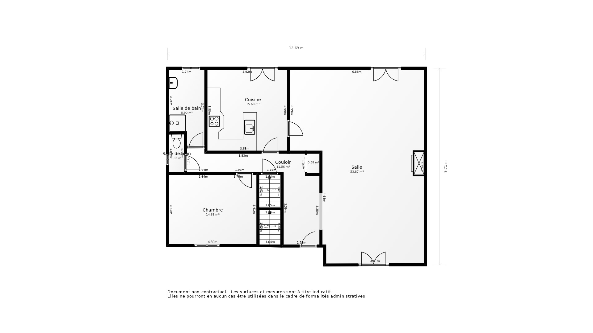 Vente Maison CHAMPAGNE SUR OISE - 6 pièces - 129 m² - (95660)