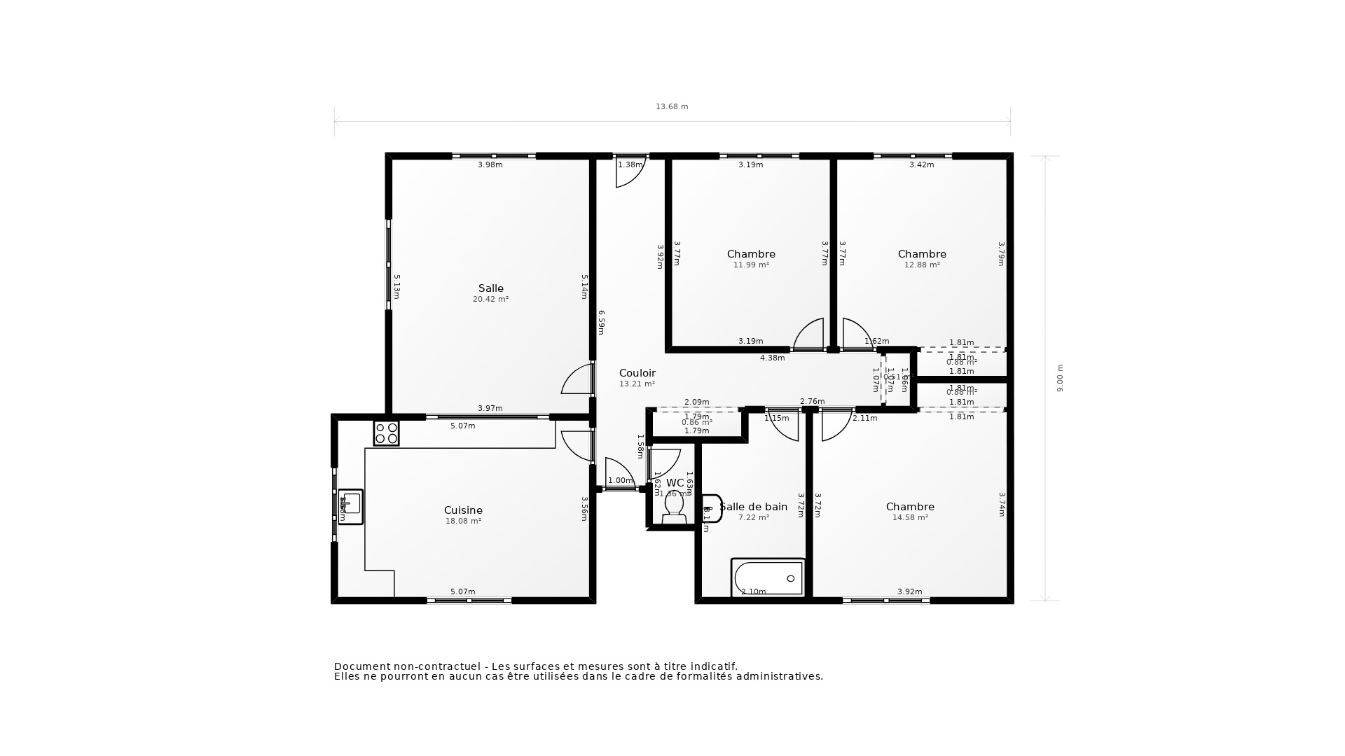 Vente Maison MONTMOREAU - 5 pièces - 107 m² - (16190)