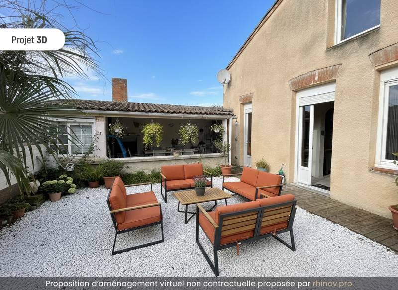 Vente Maison CASTELSARRASIN - 4 pièces -124 m² - (82100)