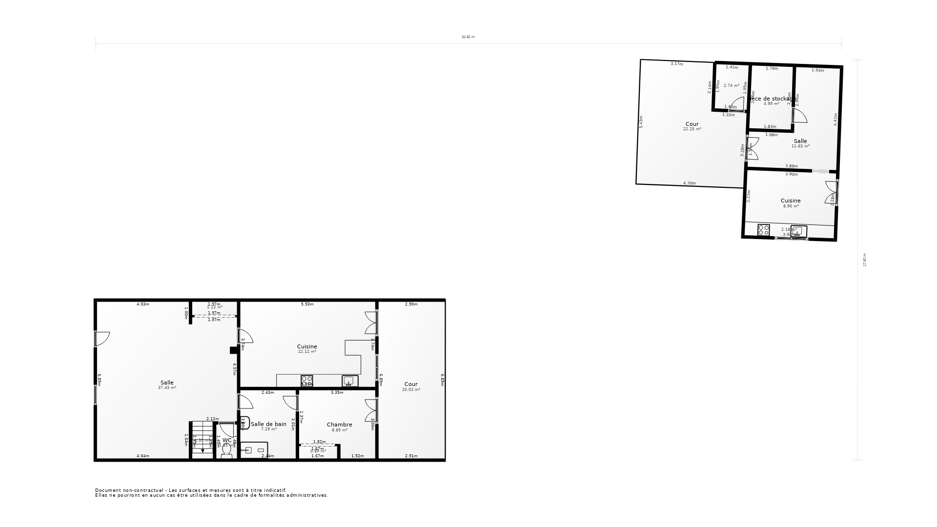Vente Maison ST MEDARD DE GUIZIERES - 5 pièces - 154 m² - (33230)