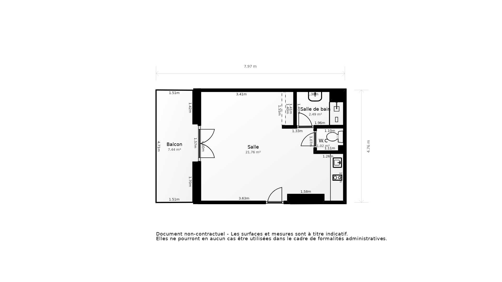 Vente Appartement ANGLET - 1 pièce - 25 m² - (64600)