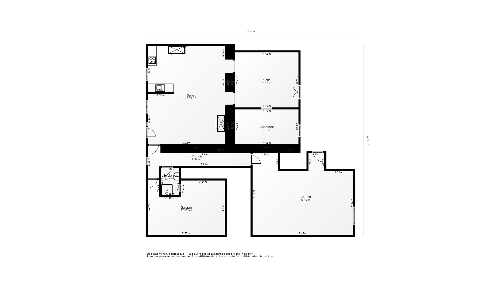 Vente Maison DAUBEZE - 4 pièces - 77,7 m² - (33540)