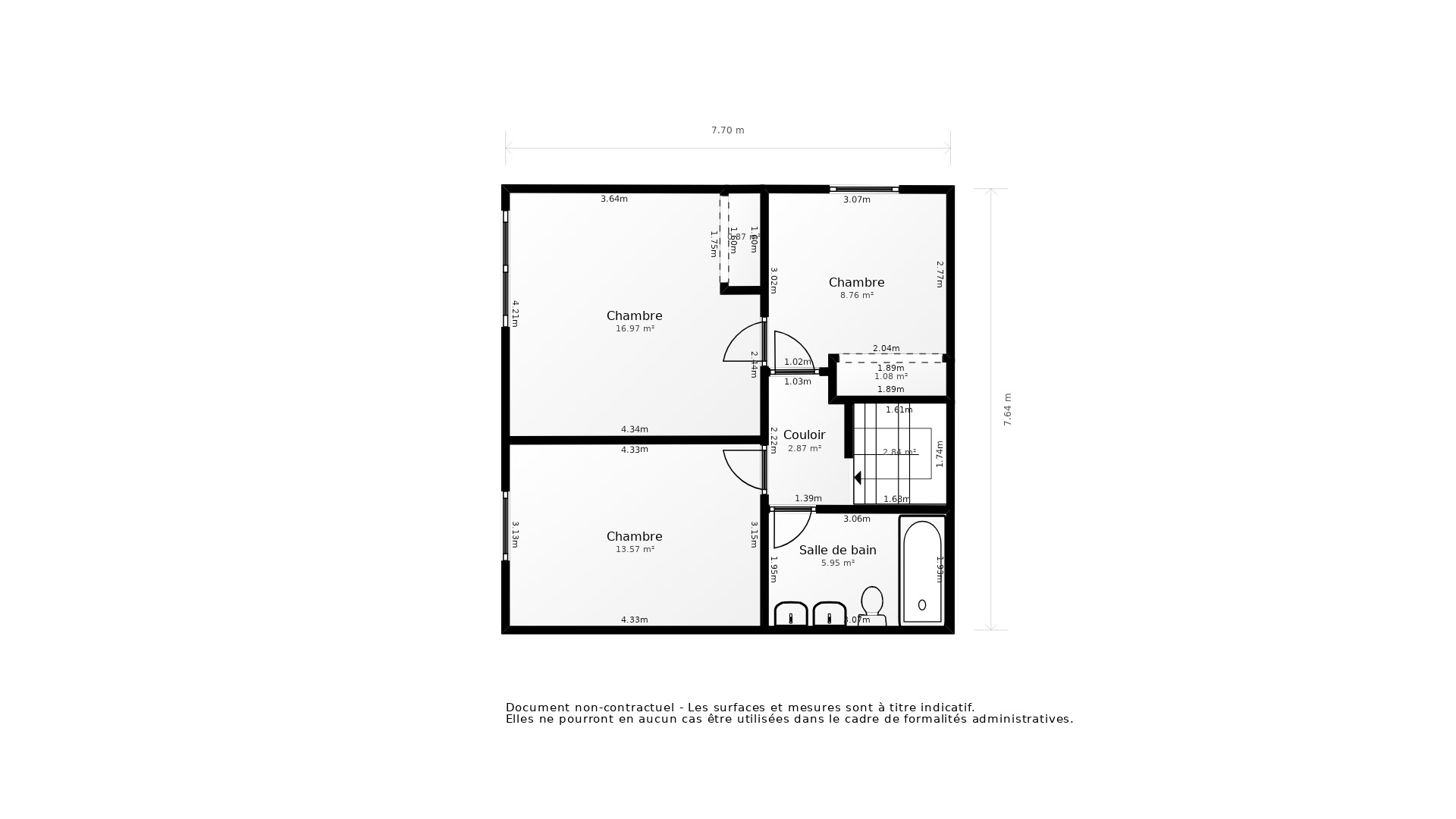 Vente Appartement CUGNAUX - 4 pièces - 101 m² - (31270)