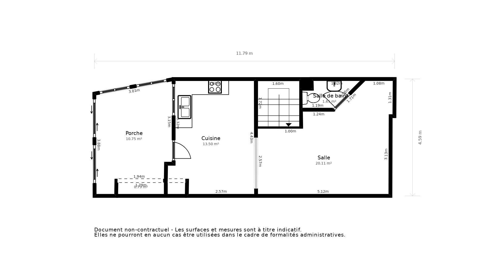 Vente Maison LE TOURNE - 5 pièces - 95 m² - (33550)