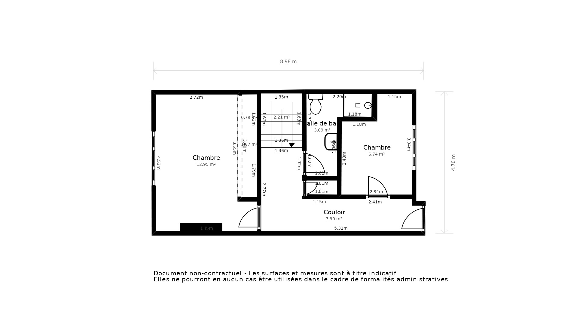 Vente Maison LE TOURNE - 5 pièces - 95 m² - (33550)