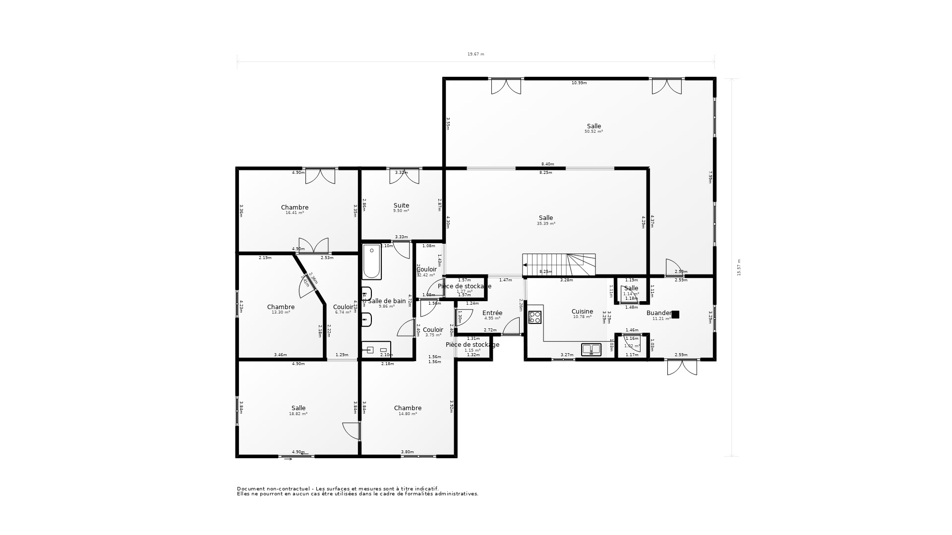 Vente Maison SALLES - 7 pièces - 226 m² - (33770)