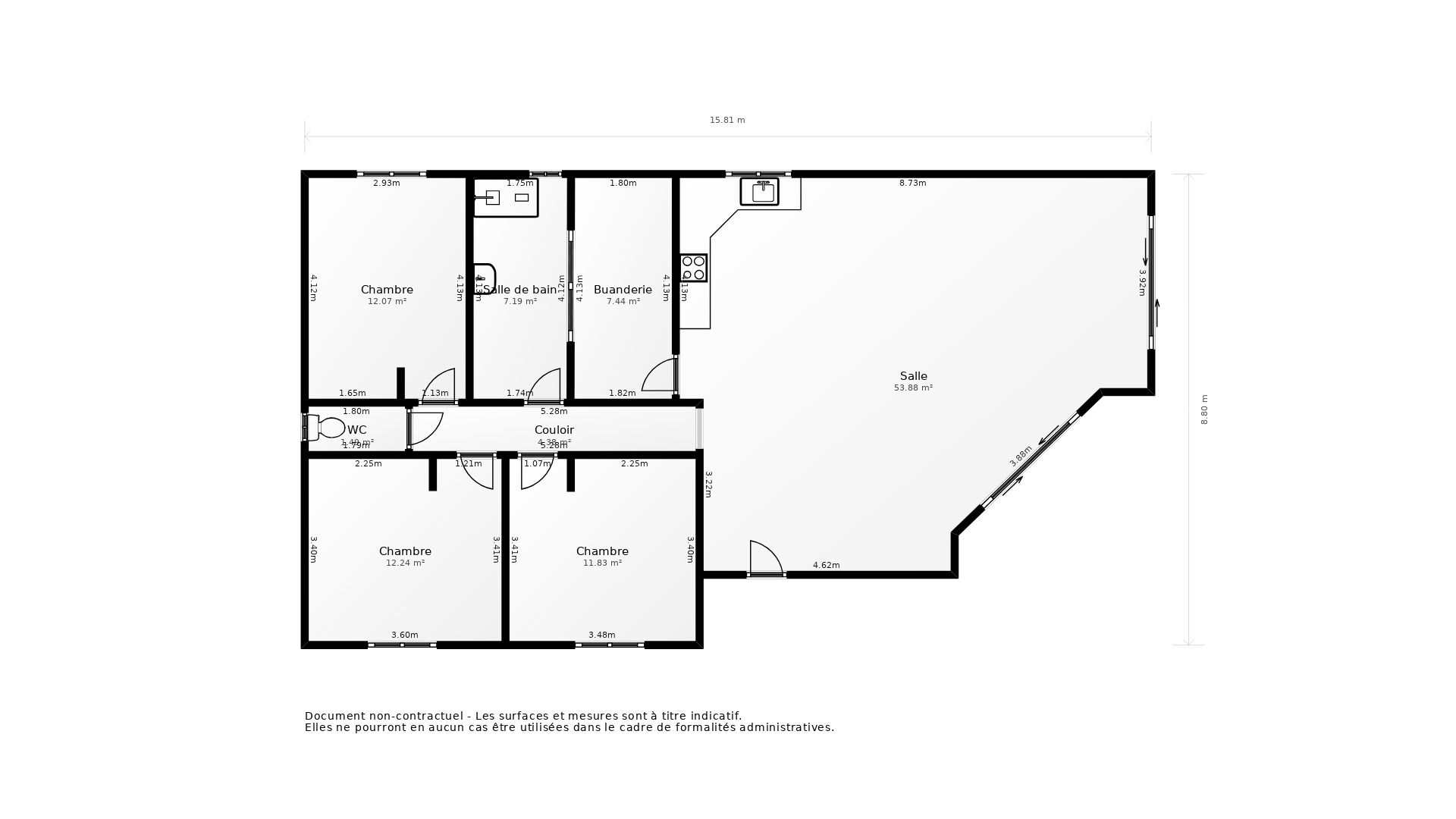 Vente Maison MONBAHUS - 4 pièces - 111 m² - (47290)