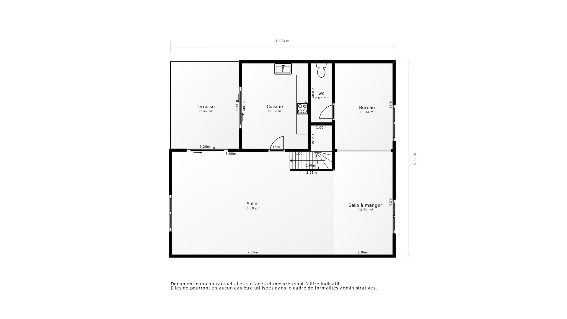 Vente Appartement BORDEAUX - 6 pièces - 155 m² - (33100)