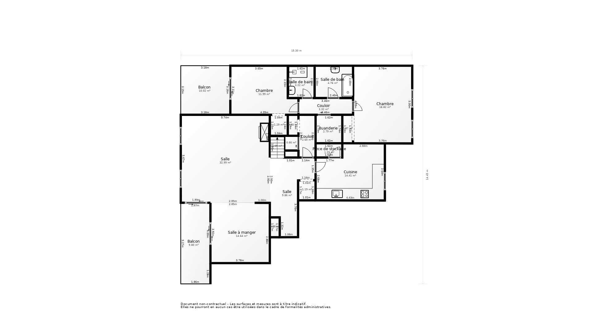 Vente Appartement LYON 03 - 7 pièces - 175 m² - (69003)