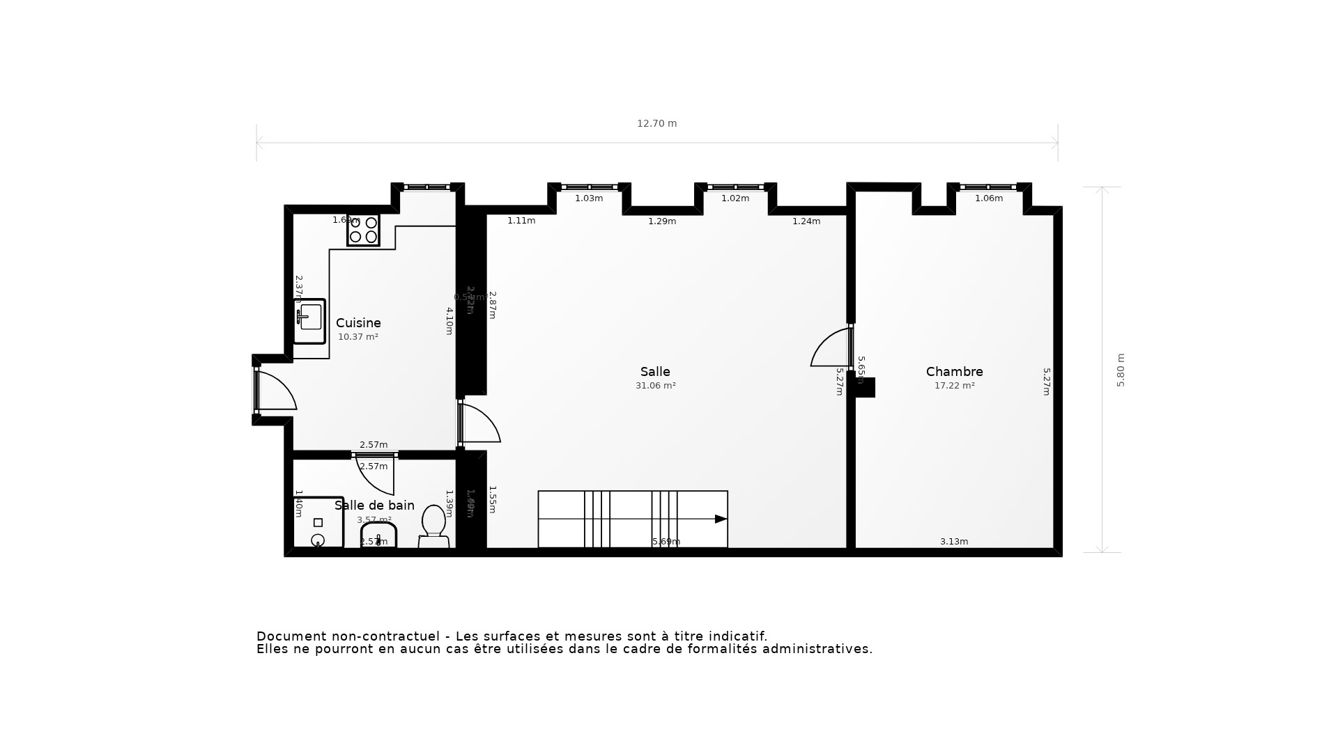 Vente Maison CABARIOT - 5 pièces - 100 m² - (17430)