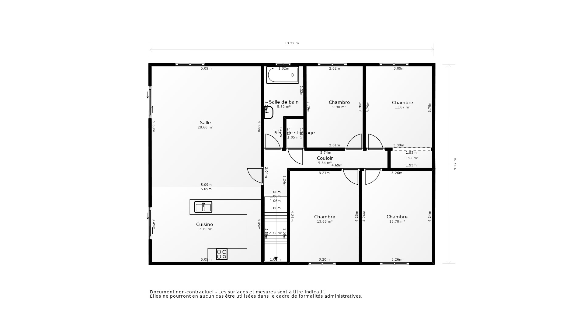 Vente Maison OULLINS - 5 pièces - 95 m² - (69600)