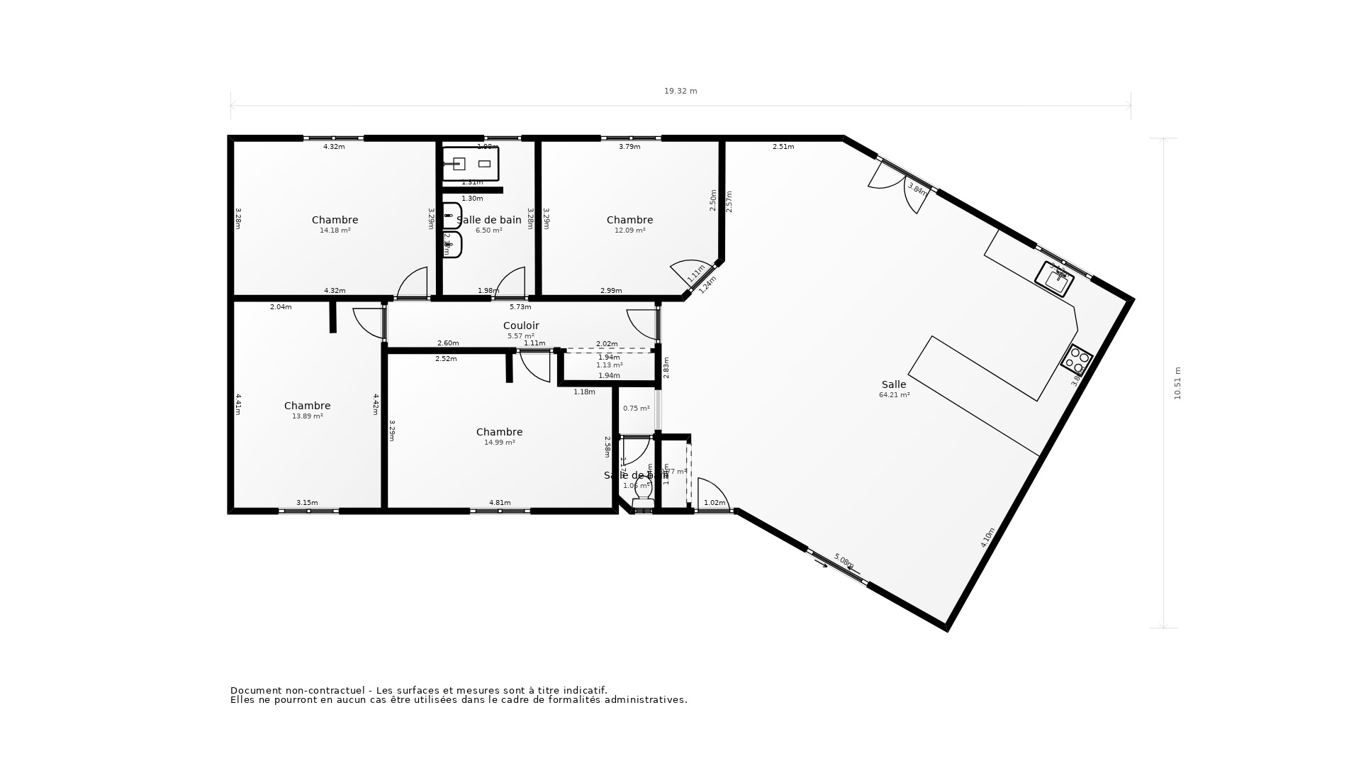 Vente Maison MAURIAC - 5 pièces - 110 m² - (33540)