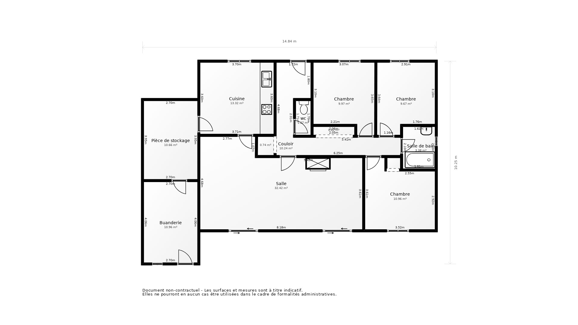 Vente Maison ST LOUBES - 4 pièces - 90 m² - (33450)