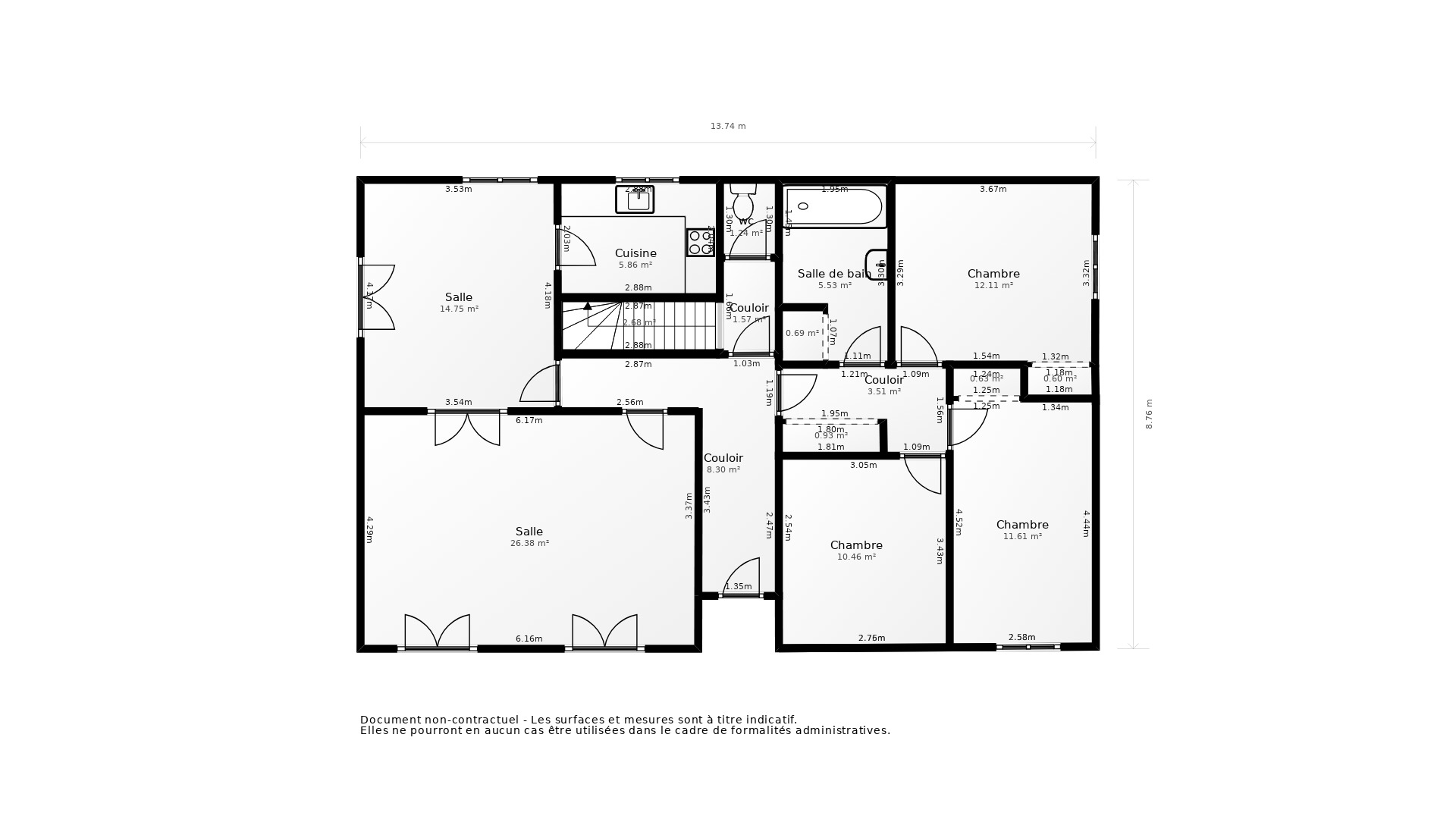 Vente Maison DOMPIERRE SUR YON - 5 pièces - 105 m² - (85170)