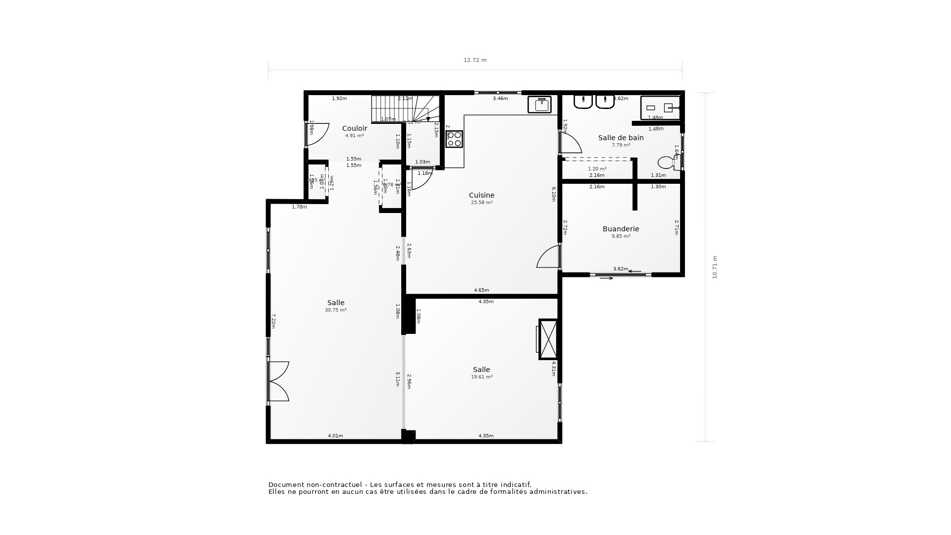 Vente Maison ST CHRISTOPHE DE DOUBLE - 6 pièces - 135 m² - (33230)