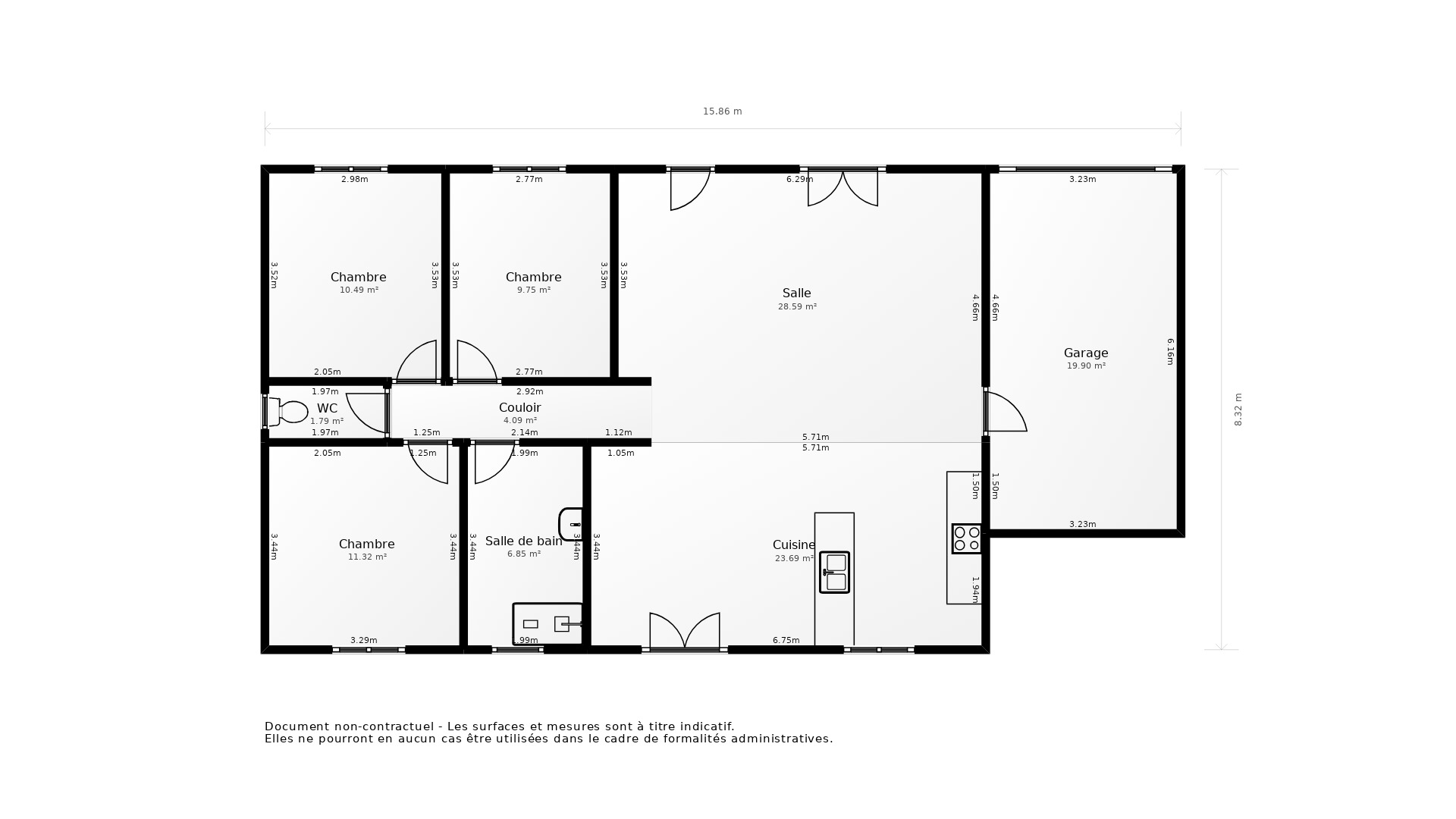 Vente Maison MEILHAN SUR GARONNE - 4 pièces - 90 m² - (47180)