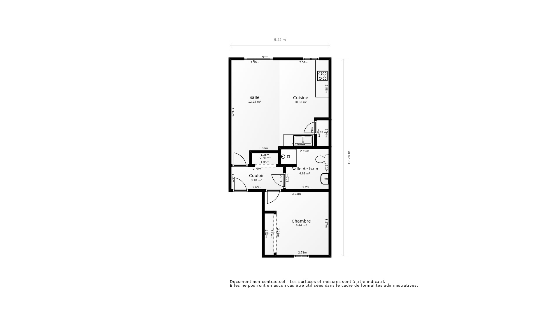Vente Appartement AYTRE - 2 pièces - 39,1 m² - (17440)