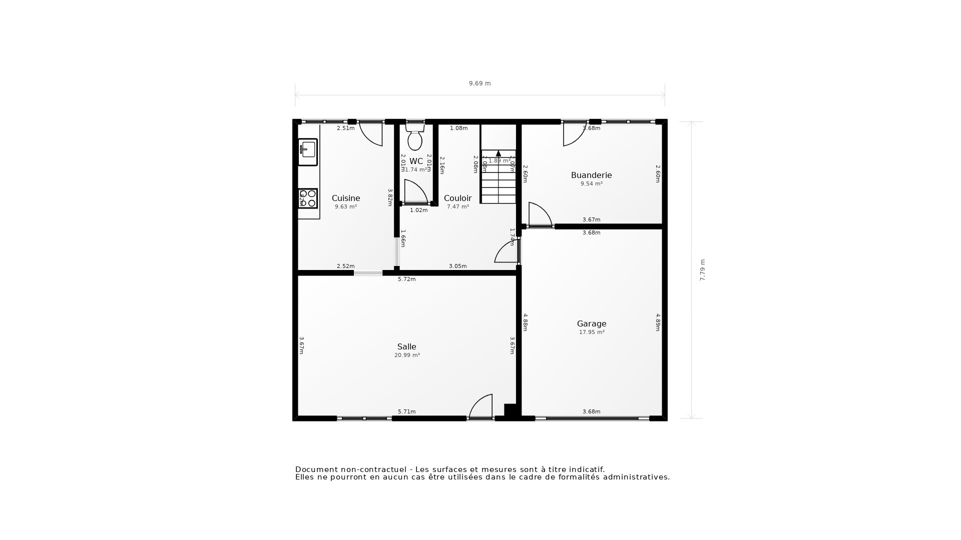 Vente Maison LANDIVISIAU - 5 pièces - 112 m² - (29400)