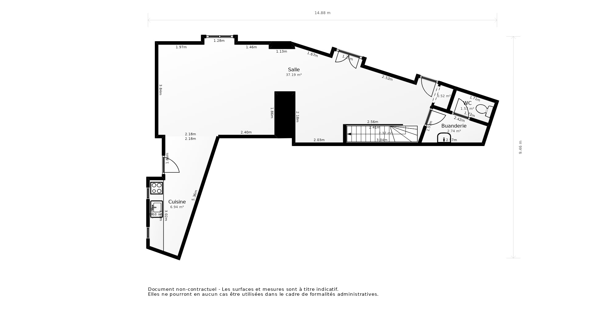 Vente Maison MOSNAC ST SIMEUX - 4 pièces - 85 m² - (16120)