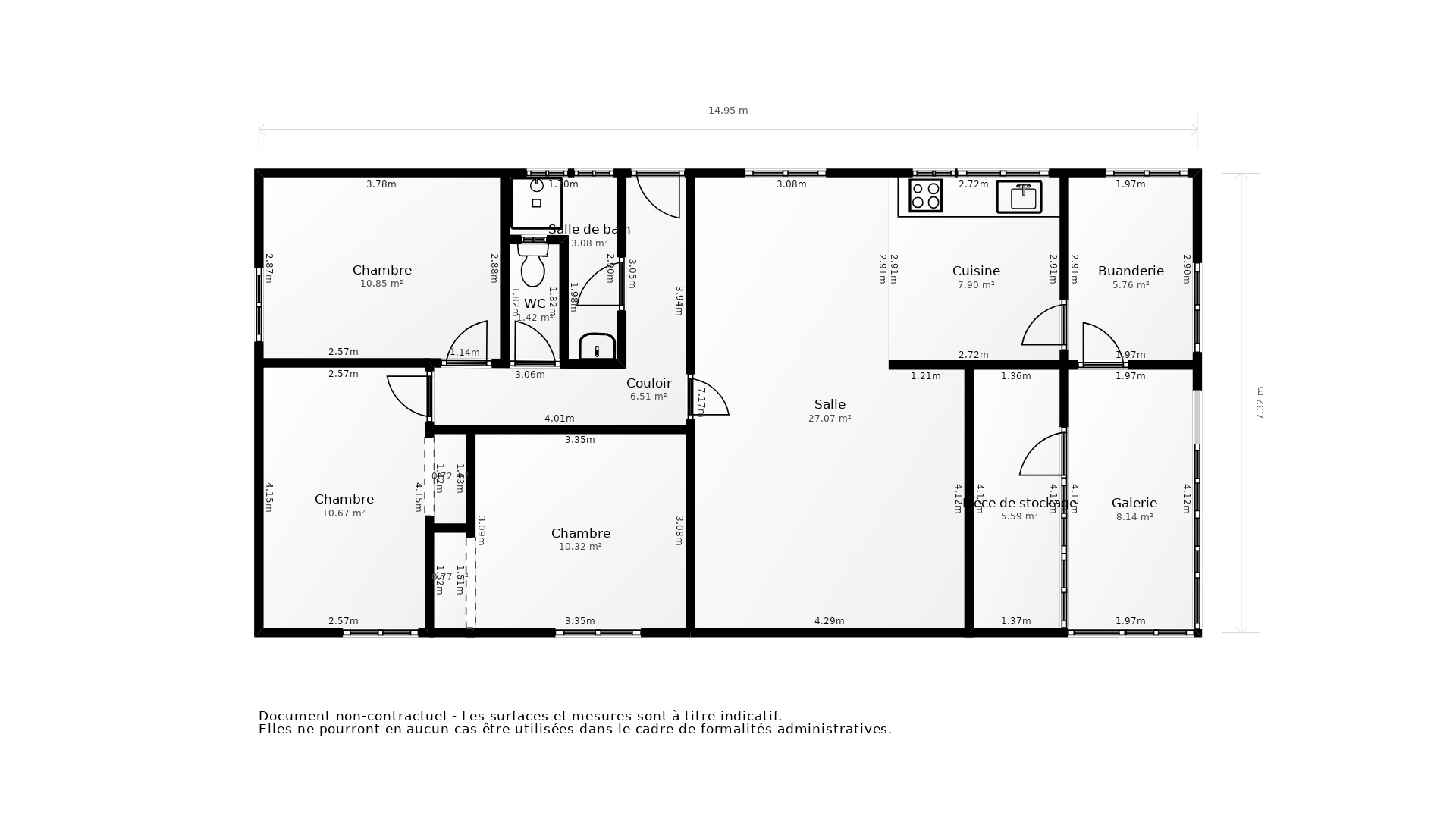 Vente Maison MARMANDE - 4 pièces - 72 m² - (47200)