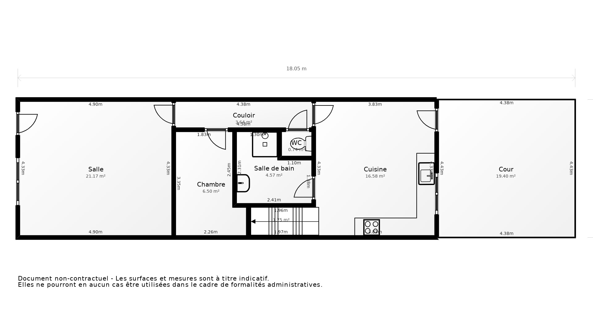 Vente Maison BORDEAUX - 4 pièces - 76 m² - (33300)