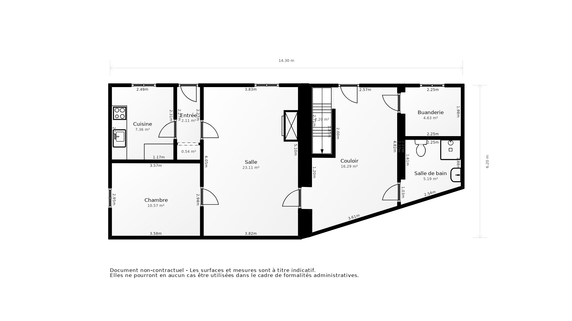 Vente Maison CHATEAU RENAULT - 5 pièces - 93 m² - (37110)