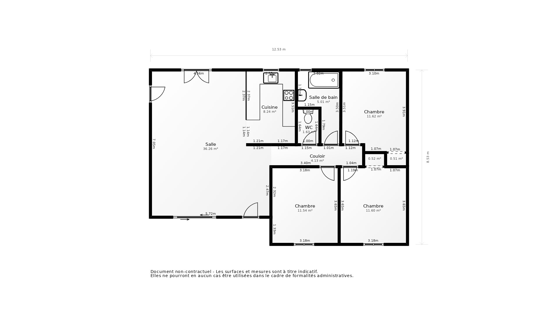 Vente Maison LAVERGNE - 4 pièces - 80 m² - (46500)