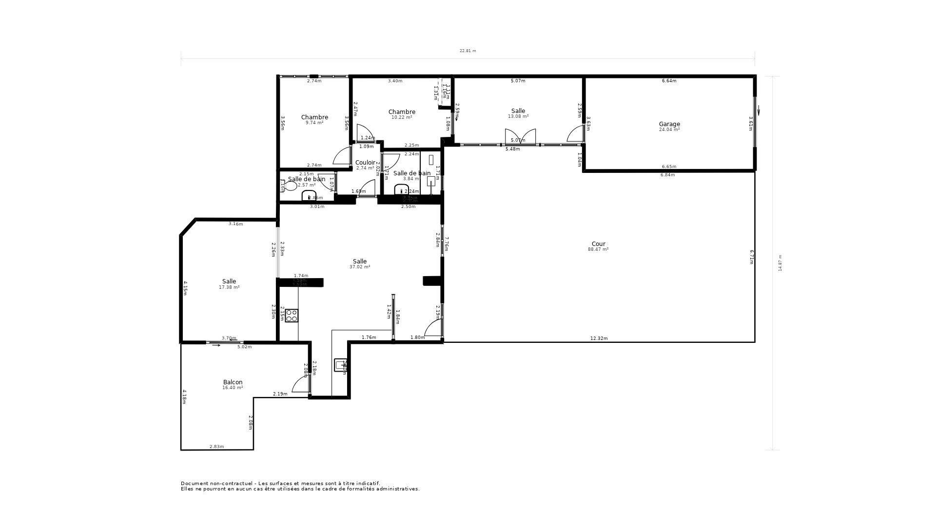 Vente Maison BORDEAUX - 4 pièces - 92 m² - (33200)