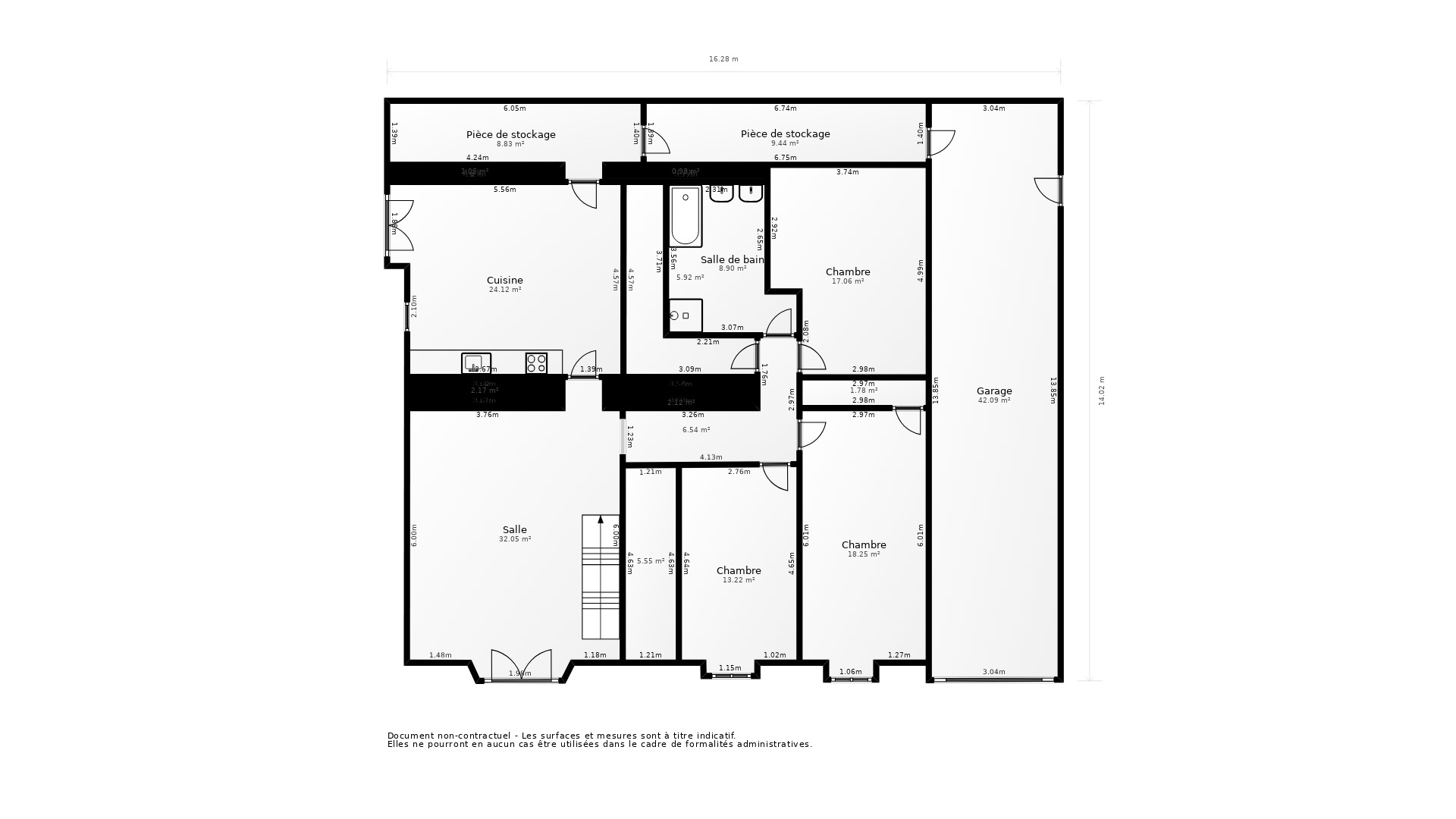 Vente Maison FONTAINES D OZILLAC - 5 pièces - 141 m² - (17500)