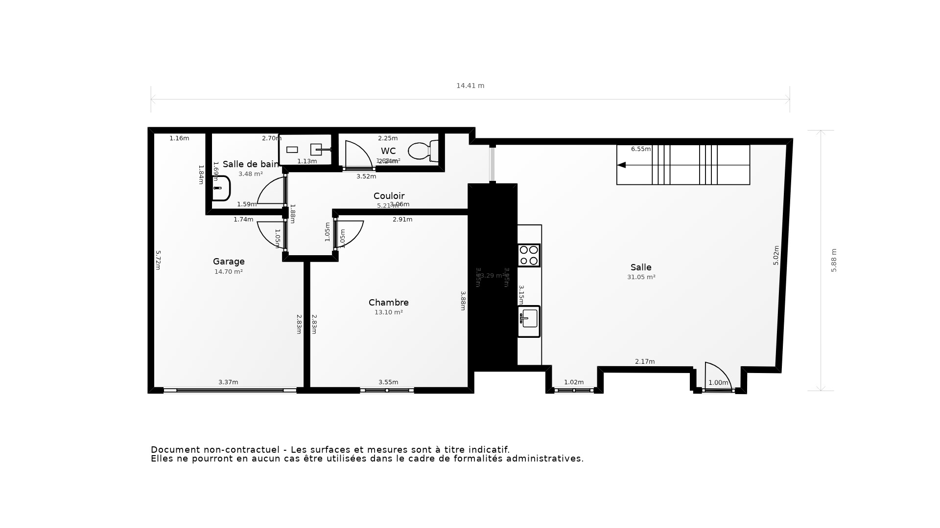 Vente Maison PLOUGUERNEAU - 4 pièces - 75 m² - (29880)