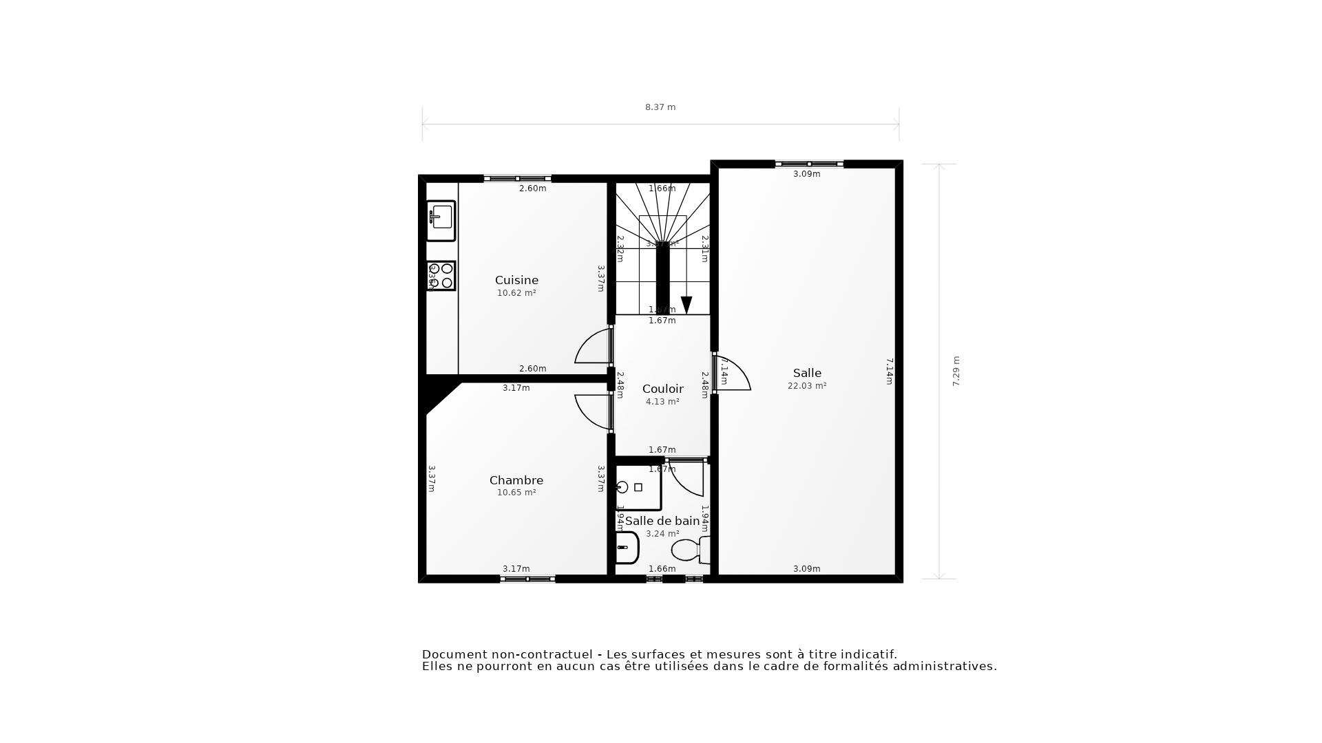 Vente Maison CHATEAULIN - 7 pièces - 108 m² - (29150)