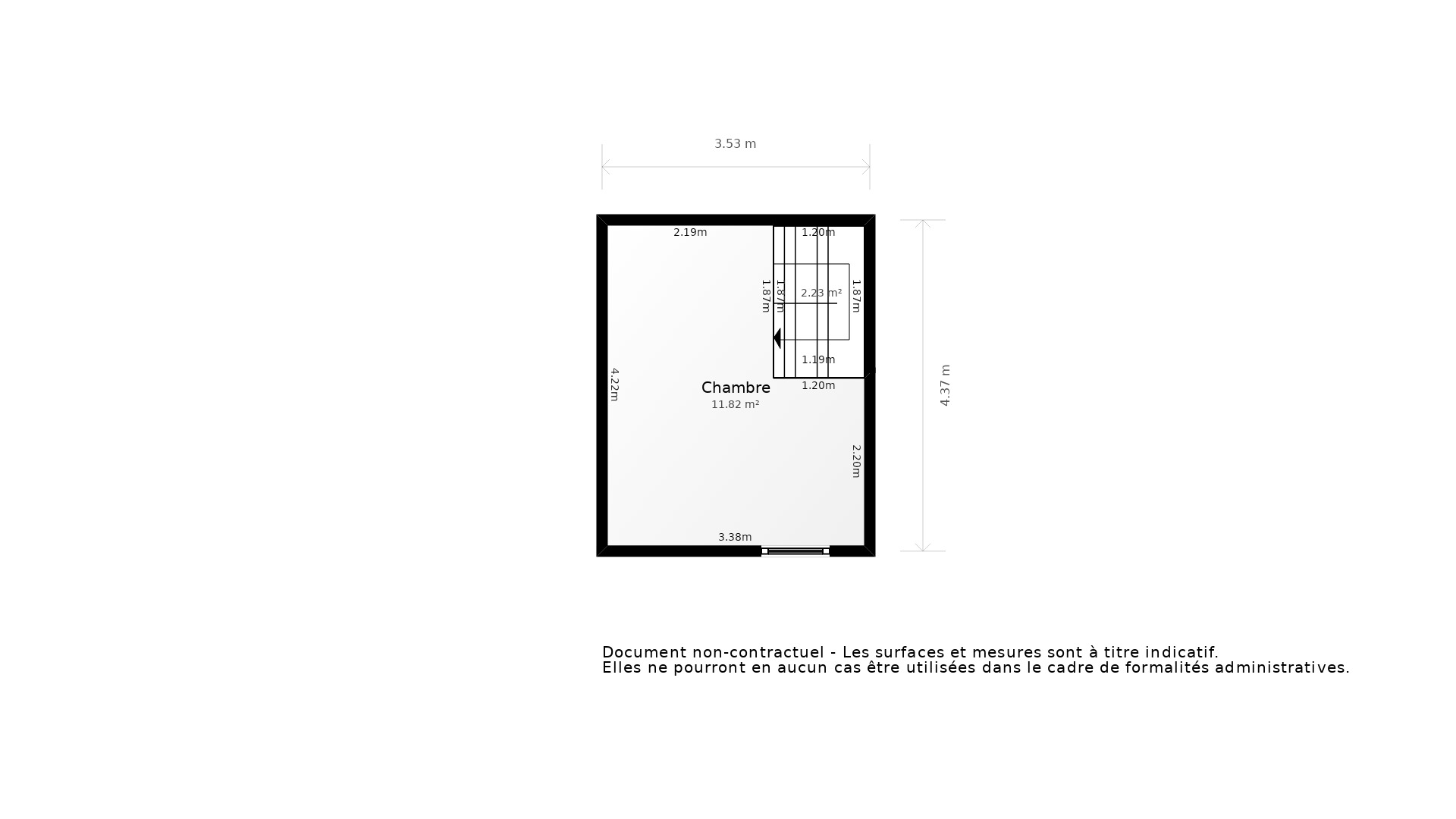 Vente Appartement COLOMBES - 3 pièces - 52 m² - (92700)