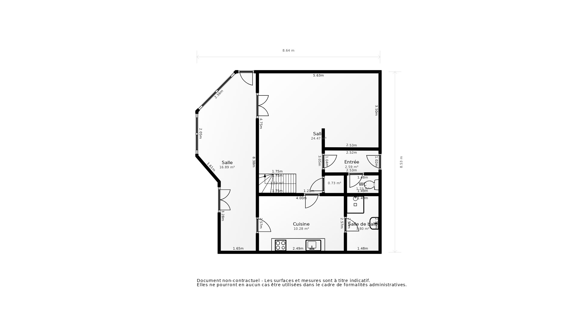 Vente Maison MONTIGNY LE BRETONNEUX - 5 pièces - 104 m² - (78180)