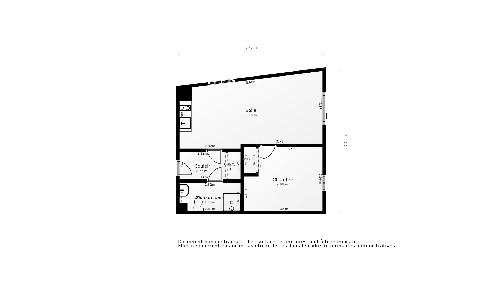 Vente Appartement ST HERBLAIN - 2 pièces - 42 m² - (44800)