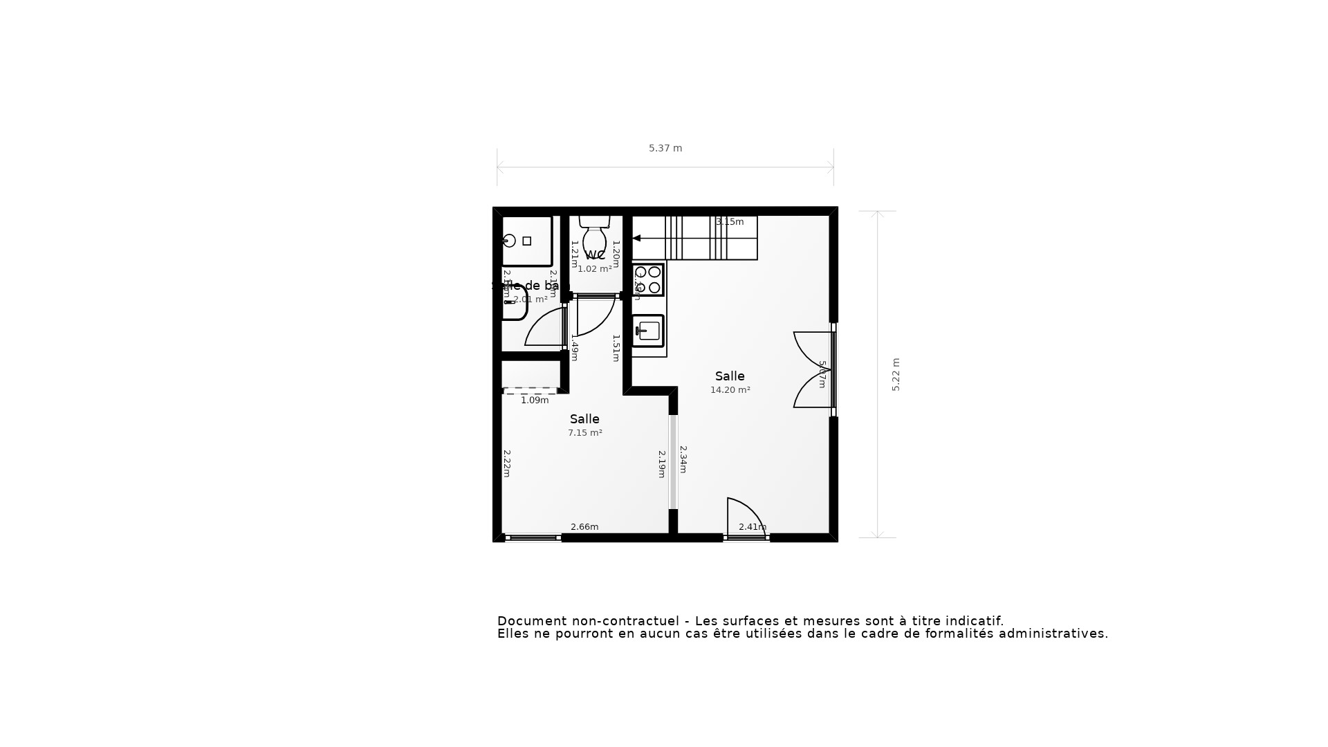 Vente Maison LACANAU - 2 pièces - 30 m² - (33680)