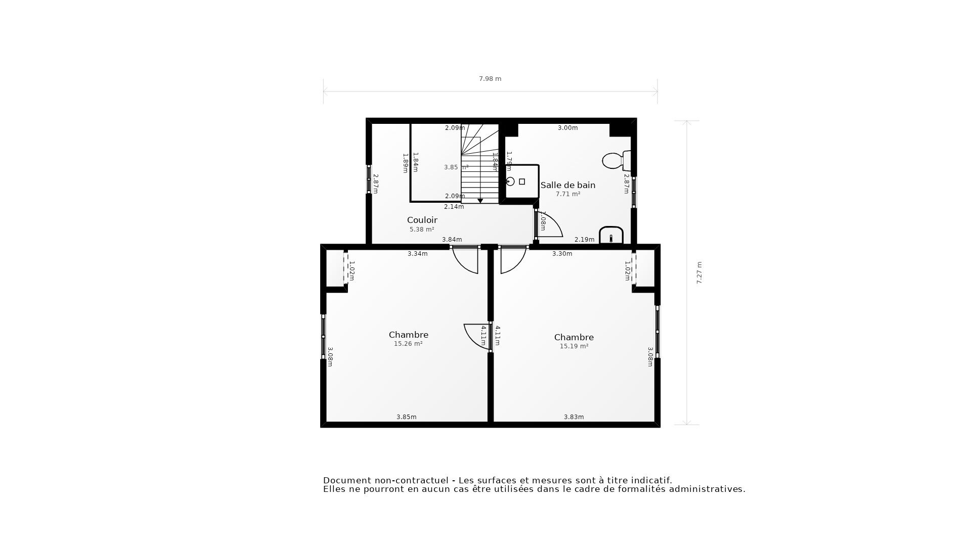 Vente Maison BRIVE LA GAILLARDE - 3 pièces - 78 m² - (19100)