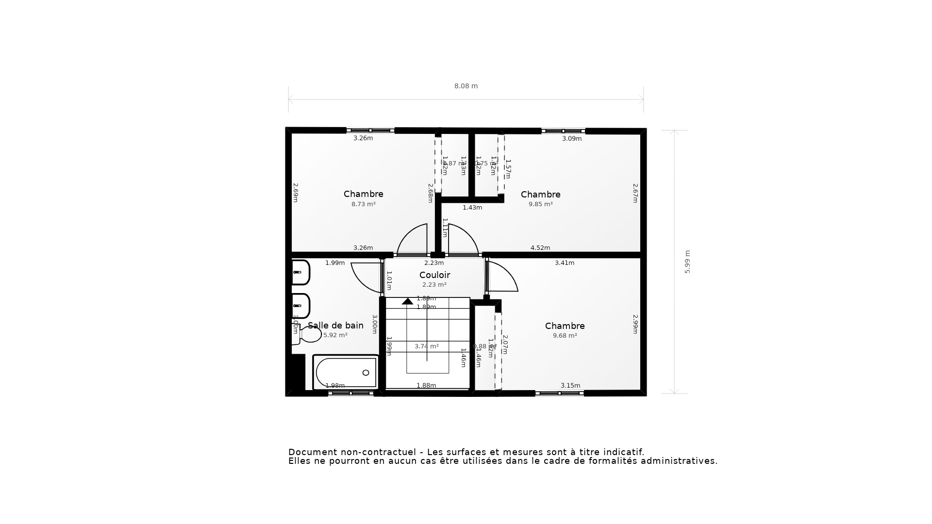 Vente Maison PORT DES BARQUES - 4 pièces - 79 m² - (17730)