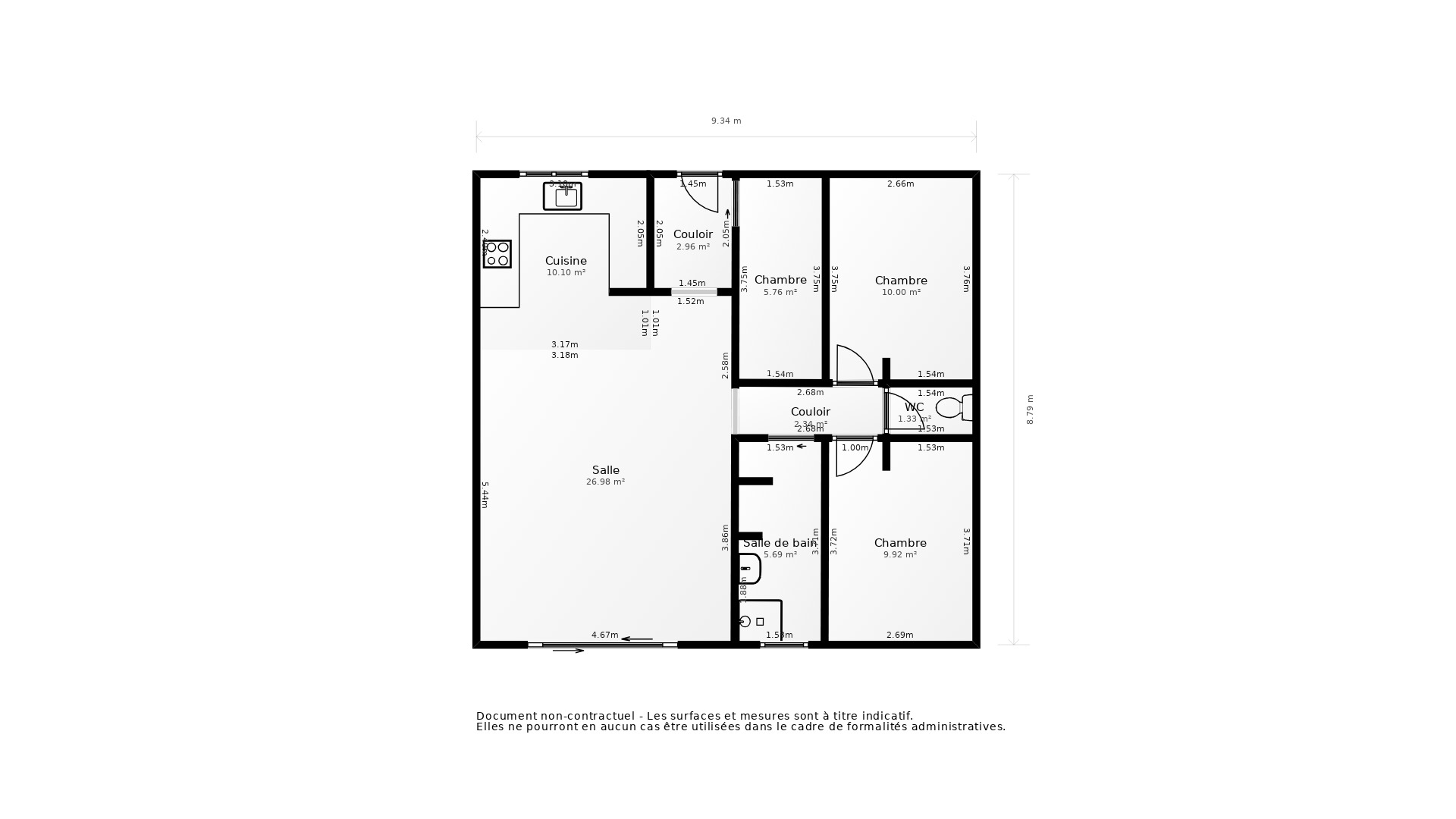 Vente Maison ST LAURENT MEDOC - 3 pièces - 79 m² - (33112)