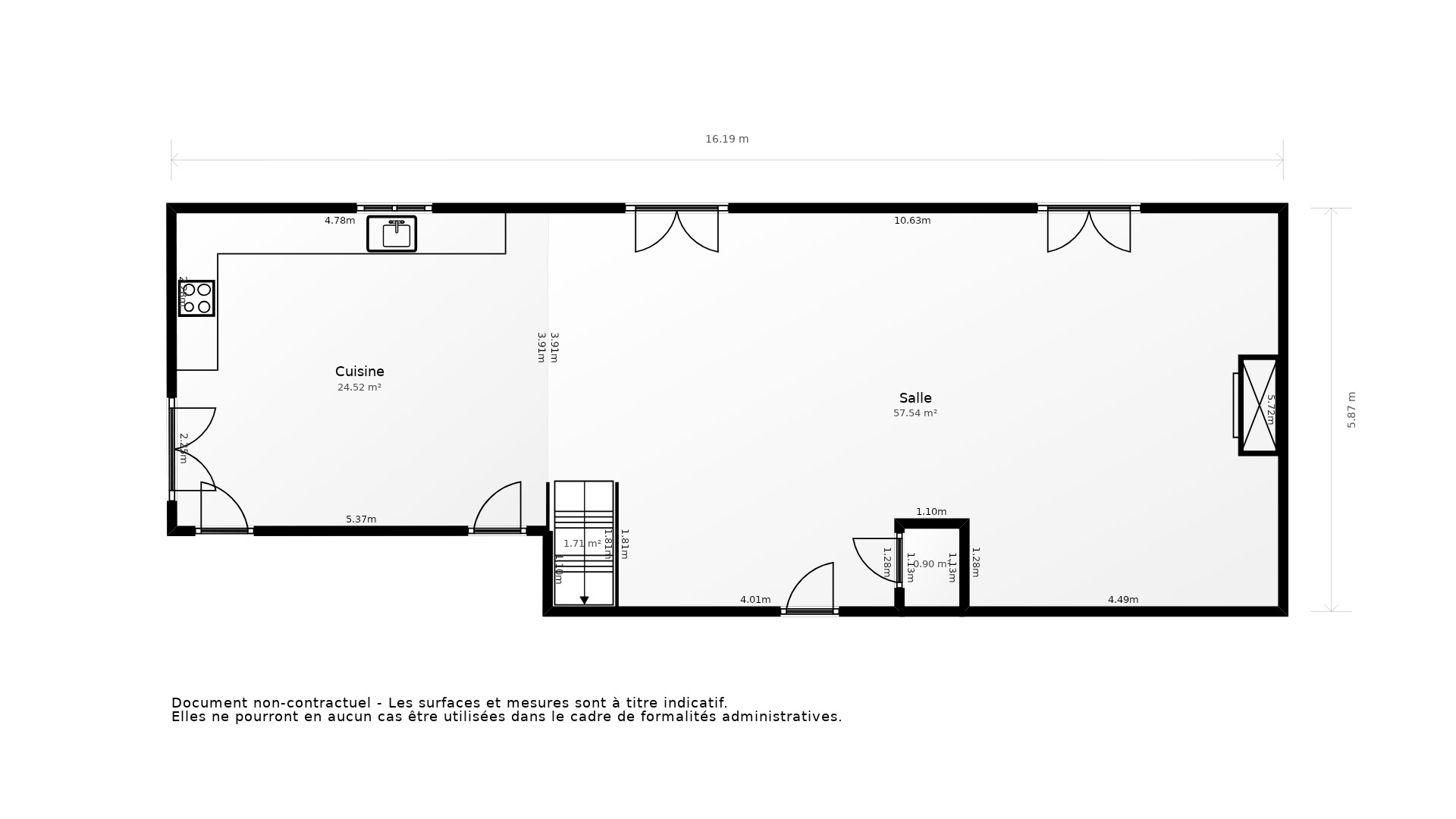 Vente Grange SOUSCEYRAC EN QUERCY - 7 pièces - 180 m² - (46190)