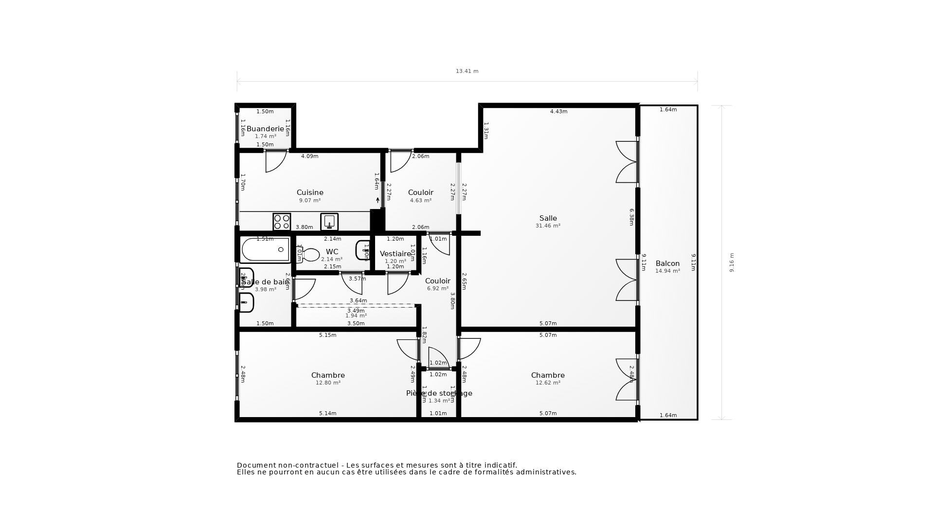 Vente Appartement LYON 04 - 4 pièces - 85 m² - (69004)