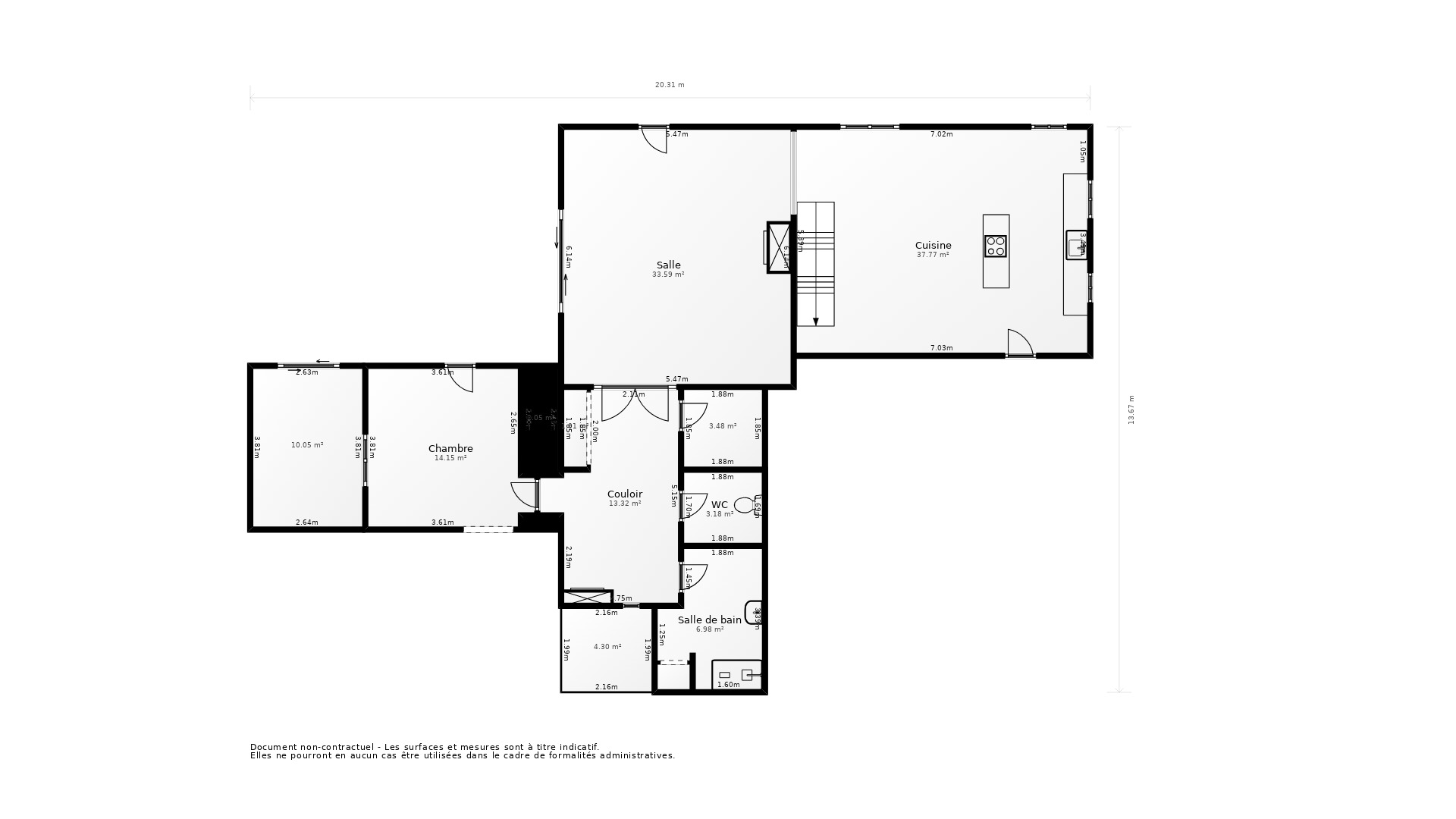 Vente Maison ST GEORGES DES COTEAUX - 5 pièces - 114 m² - (17810)