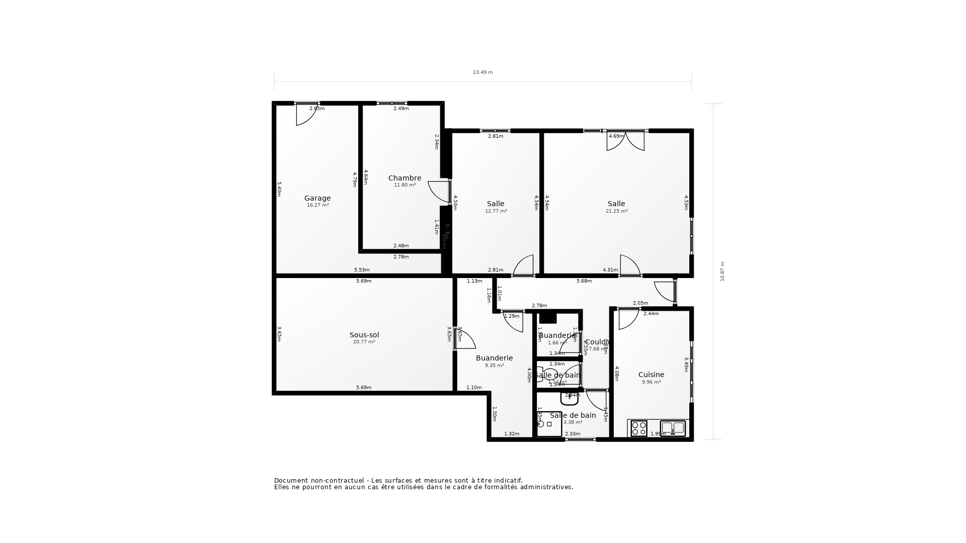Vente Maison PLASSAC - 3 pièces - 71 m² - (33390)