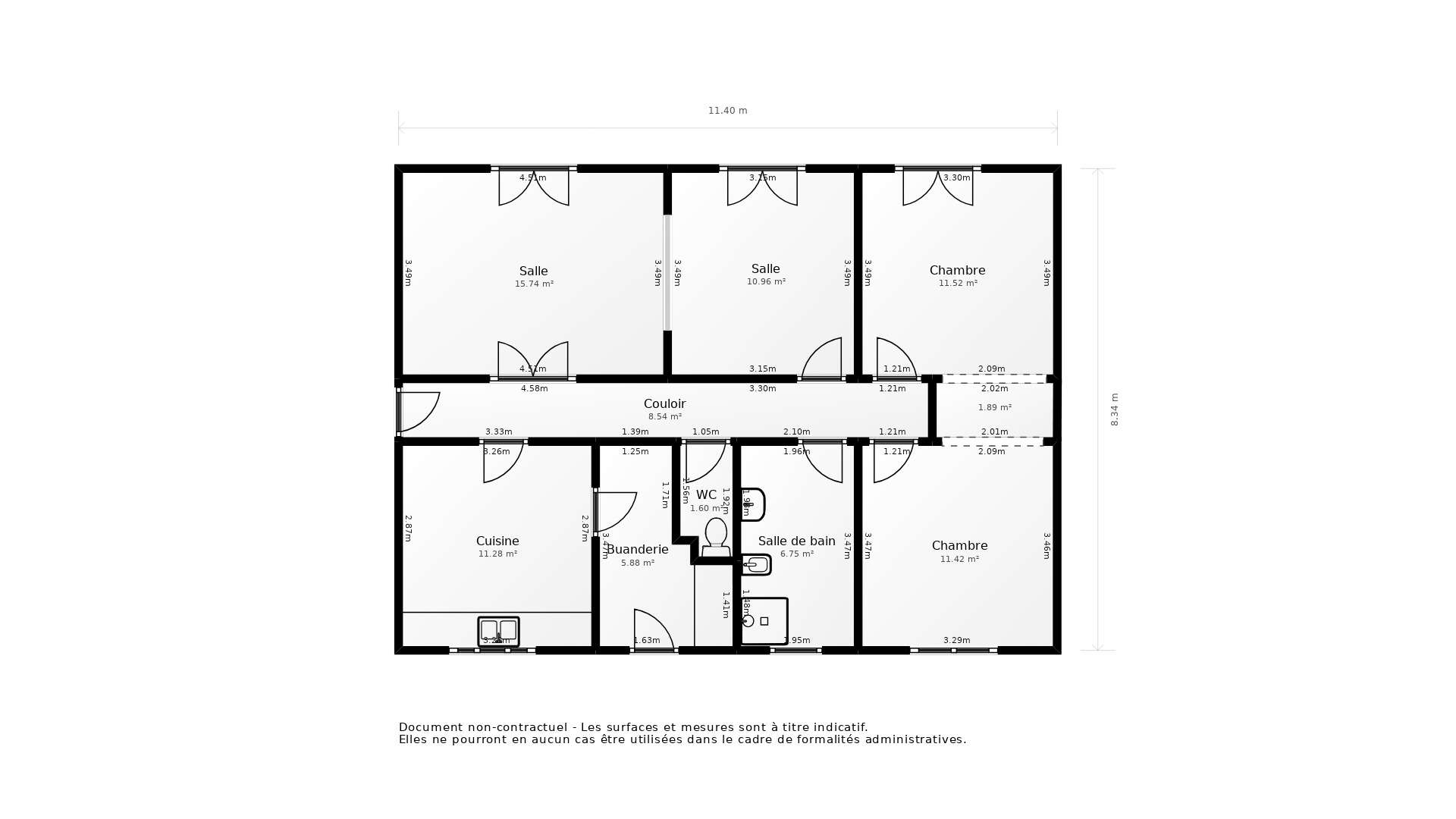 Vente Maison VAYRES - 3 pièces - 73 m² - (33870)