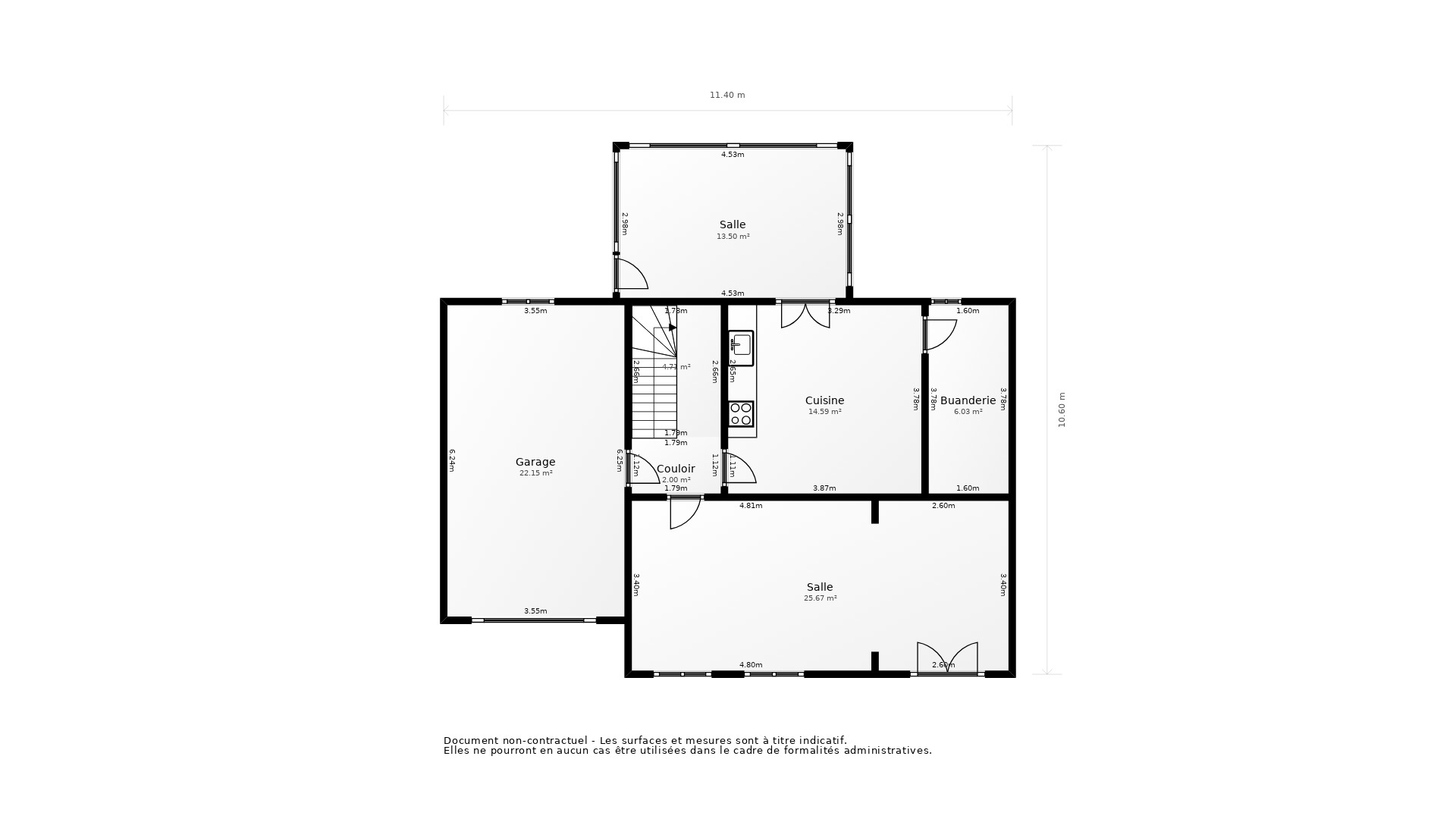 Vente Maison MORLAIX - 4 pièces - 83 m² - (29600)