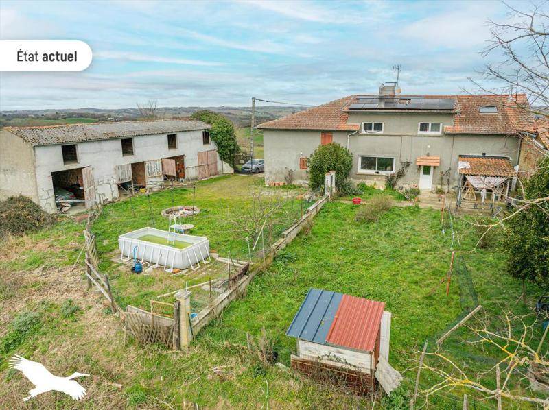 Vente Maison CASTELNAU PICAMPEAU - 6 pièces -180 m² - (31430)